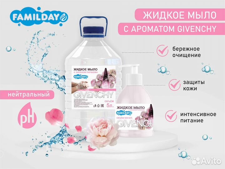 Жидкое мыло оптом givenchy