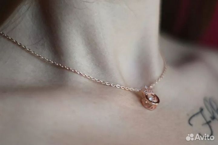 Новый кулон на цепочке, браслет, медицинский сплав