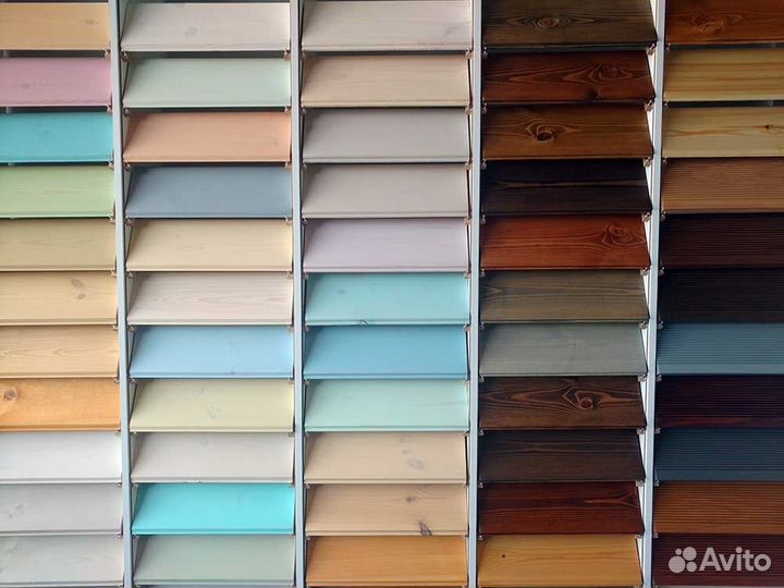 Евровагонка сосна окрашеннаяDF31