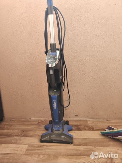 Моющий вертикальный пылесос kitfort 6 в 1