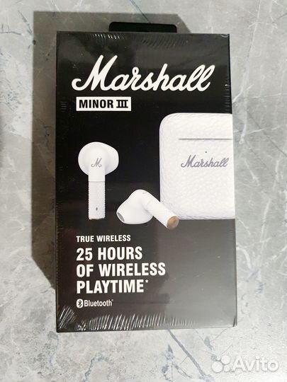 Hаушники Маrshаll Minor III, белые