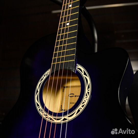 Акустическая гитара Cowboy + Аксессуары