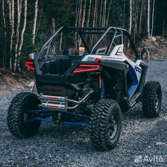 Глушитель двойной rjwc для Polaris RZR PRO XP