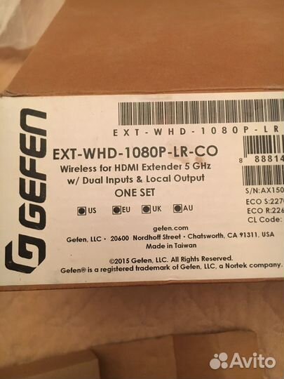 Hdmi коммутатор Gefen EXT-WHD-1080P-LR