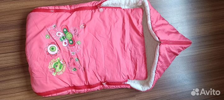 Зимний конверт в коляску