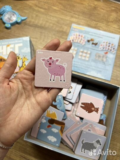 Игра настольная детская ковчег мемо