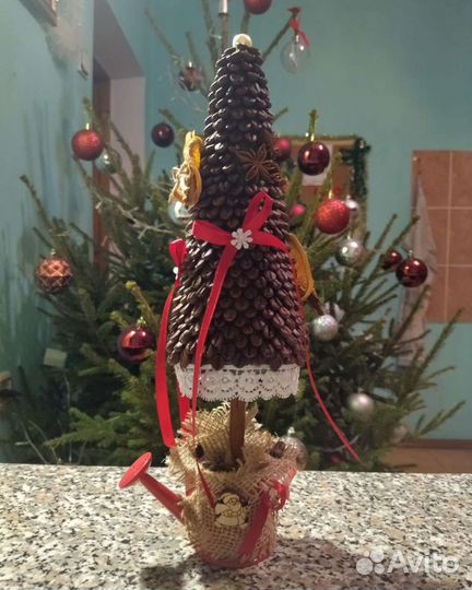 Топиарий из кофе