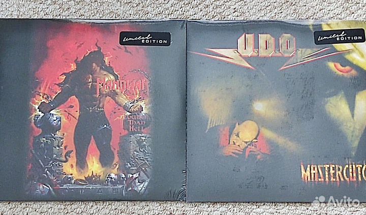 U.D.O. - Mastercutor / Manowar - Louder Than Hell