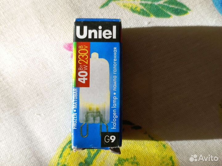 Лампа галогенная G9