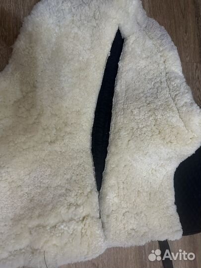 Меховушка под седло с эффектом памяти