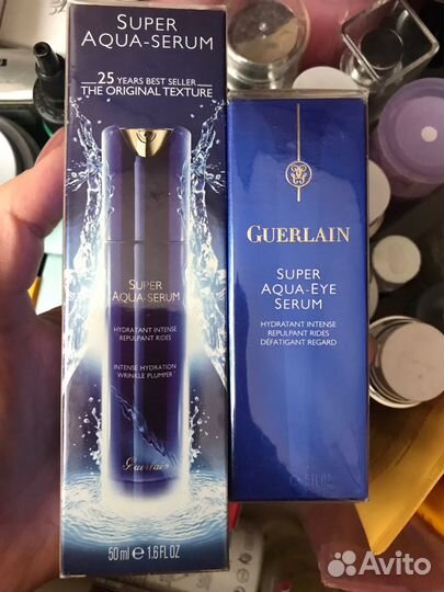 Набор Сыворотка guerlain для лица и глаз