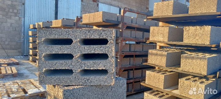 Керамзитобетонные блоки стеновые JHG656