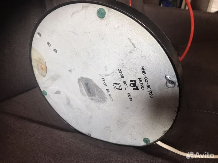 Лампа настольная СССР