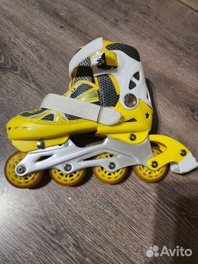 Роликовые коньки детские раздвижные 26-33
