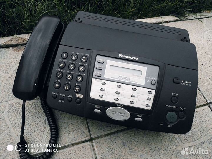 Телефон факс panasonic