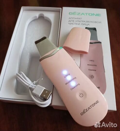 Аппарат для Ультразвуковой чистки лица gezatone