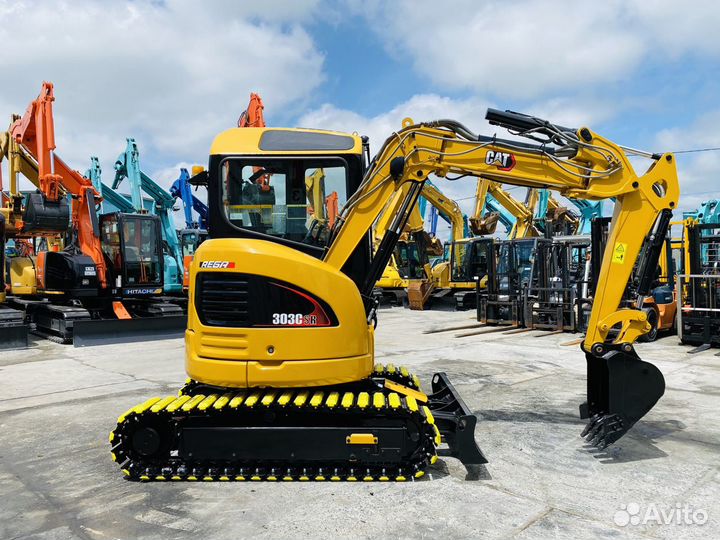 Мини-экскаватор CAT 303CR, 2018