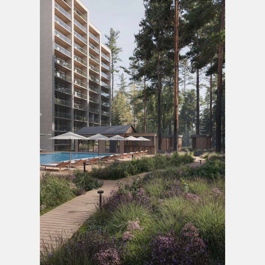 1-к. апартаменты, 46,6 м², 8/12 эт.