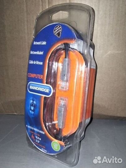 Интернет кабель 10 метров Bandridge