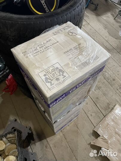 Каркасный бассейн intex