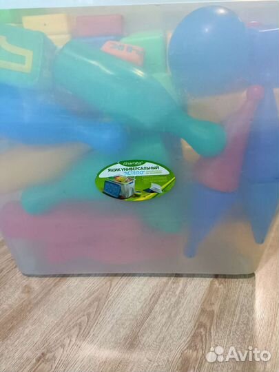 Набор пластиковых кубиков