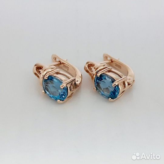 Золотые серьги