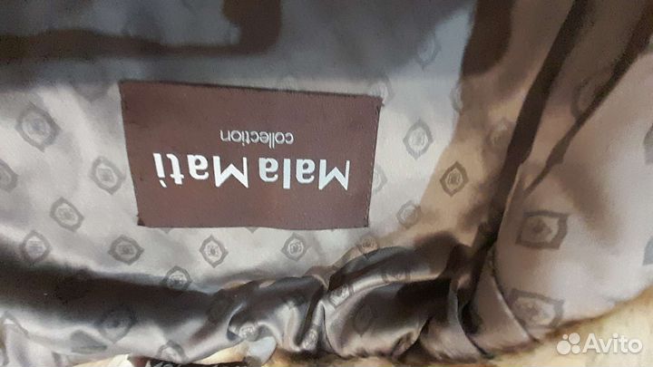 Шуба из стриженного бобрика