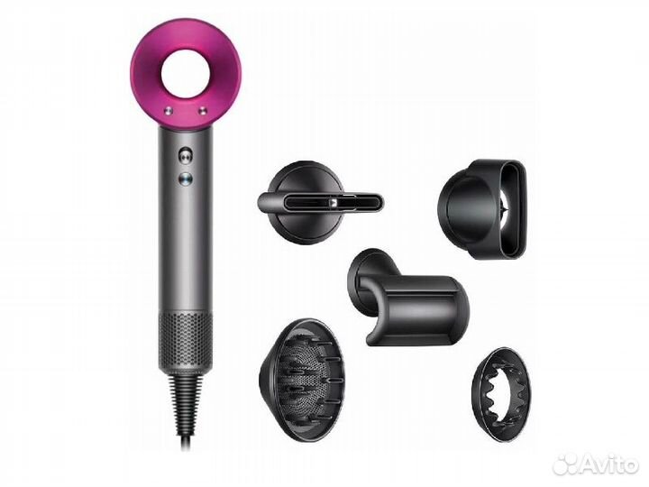Фен Dyson Supersonic HD08 Iron Fuchsia. Оригинал