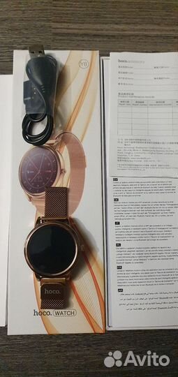 Продам смарт-часы Hoco Y8 SMART sports watch gold