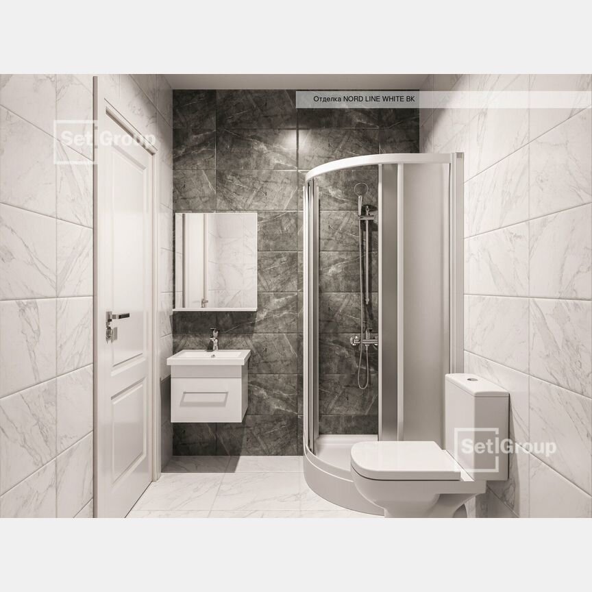 Квартира-студия, 26,8 м², 3/12 эт.