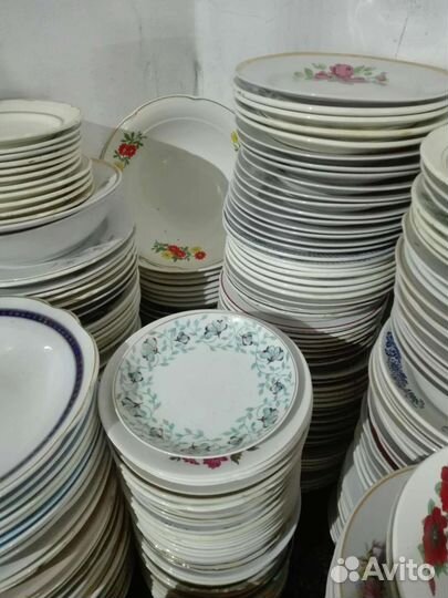 Столовые тарелки СССР