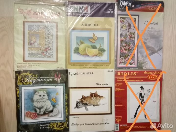 Наборы для вышивания крестом