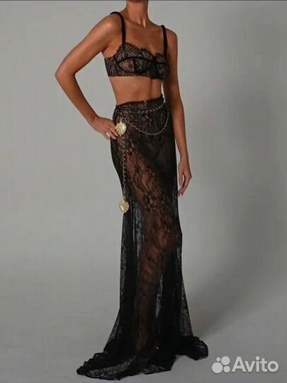 Черный комплект для фотосессии