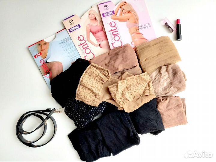 Колготки женские бу чулки ношеные