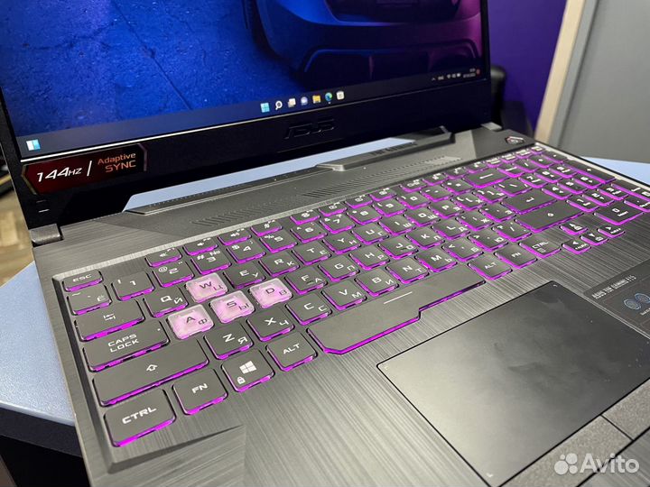 Игровой Ноутбук asus TUF i7 / RAM 16gb