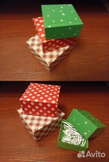 Маленькие коробочки для подарков ручной работы