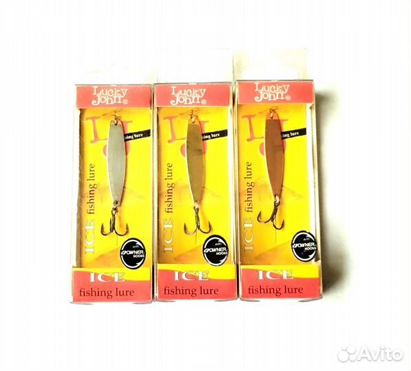 Зимняя блесна в упаковке Lucky John.6730C