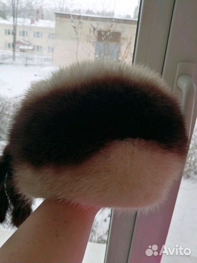 Берет норковый