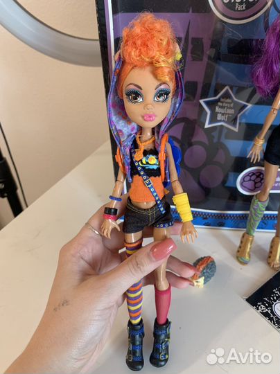 Куклы Монстер Хай Клодин и Хоулин Вульф