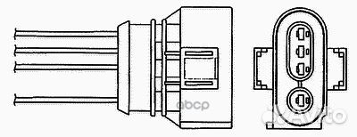 Датчк кислор./лямбда-зонд OZA457-EE25 96145 NGK
