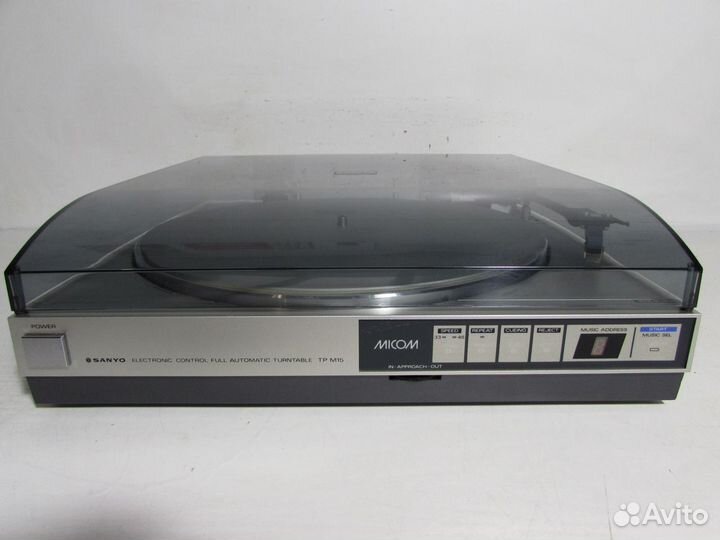 Sanyo TP M15 Виниловый проигрыватель Japan