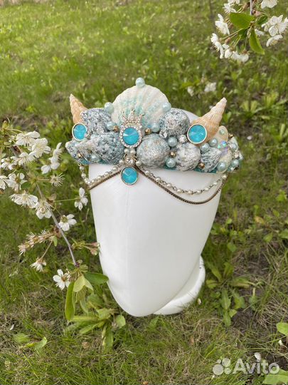 Корона диадема русалки