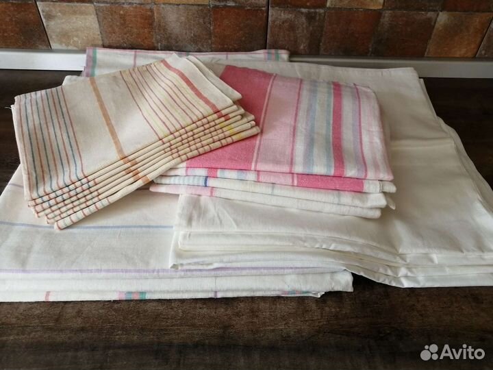 Простынь, полотенца СССР