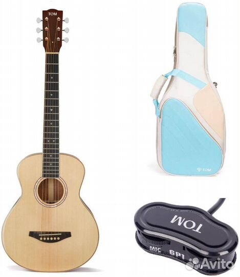 TOM baby G1 E - Гитара электроакустическая уменьше