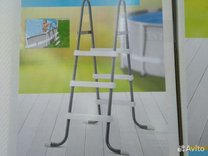 Лестница для бассейна,2х-секционная,91см (28064)