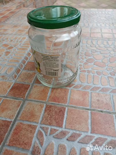 Банки 700 гр с крышкой