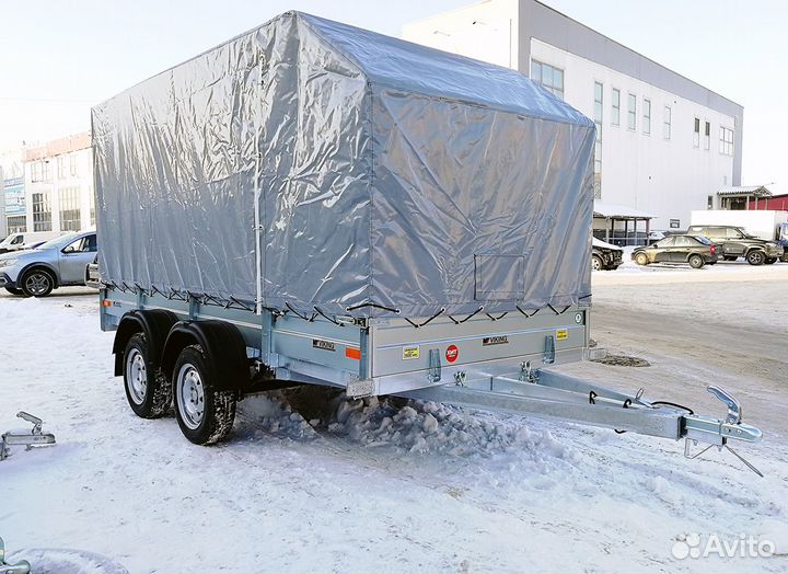 Прицеп 2-осный Викинг 3.5*1.5 R13, самосвал с