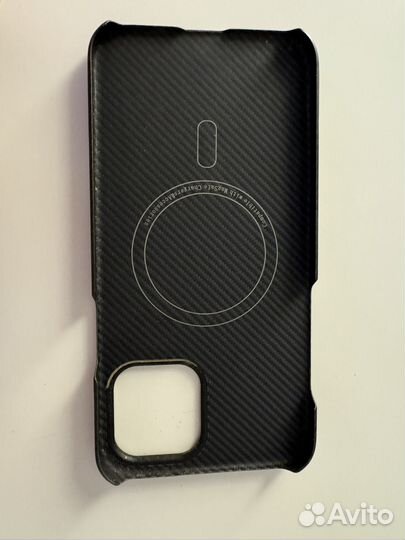 Карбоновый чехол iPhone 12 Pro Max