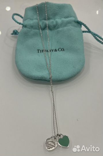 Подвеска tiffany сердце