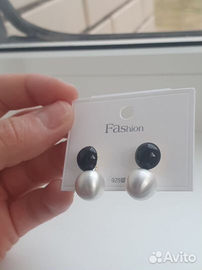 Серьги с жемчугом